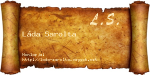 Láda Sarolta névjegykártya